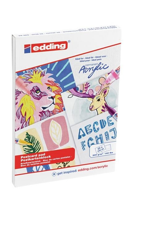 Produktbild: Acrylic postcard pad 30010