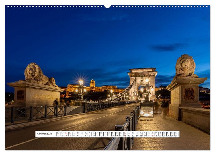 Produktbild: KAISERLICHES BUDAPEST (hochwertiger Premium Wandkalender 2026 DIN A2 quer), Kunstdruck in Hochglanz