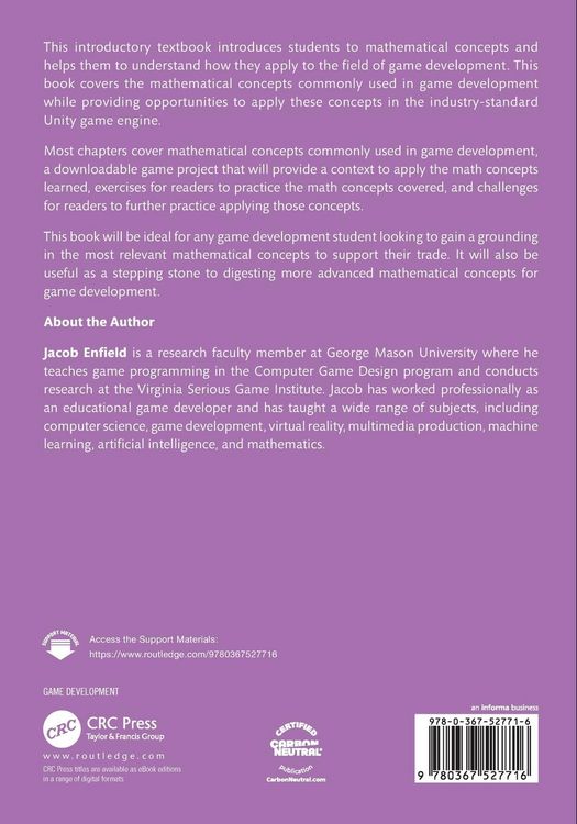 Produktbild: Mathematics of Game Development