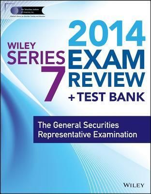 Produktbild: Wiley Series 7 Exam Review + Test Bank: The General Securities Representative Examination