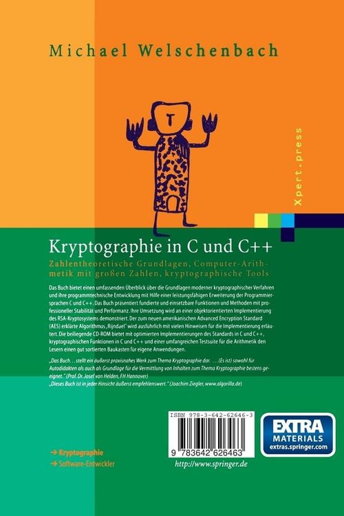 Produktbild: Kryptographie in C und C++