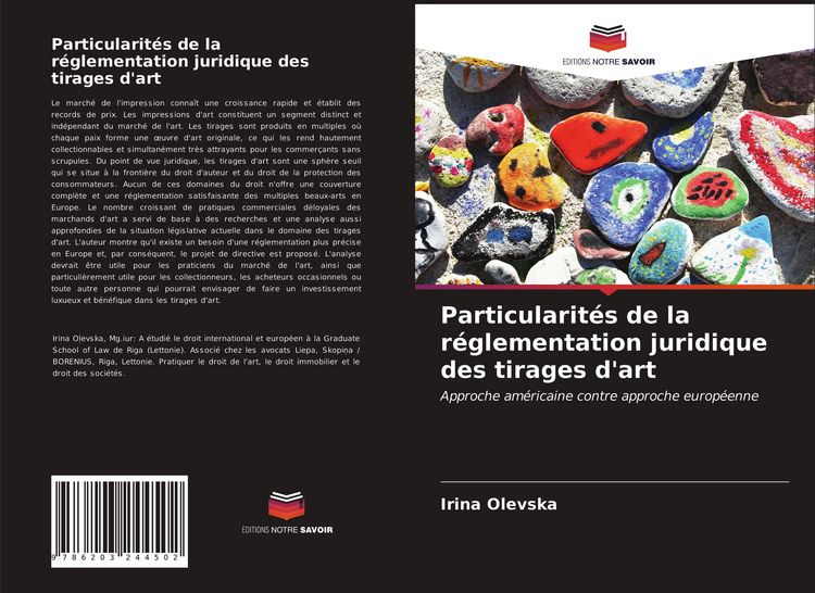 Produktbild: Particularit&eacute;s de la r&eacute;glementation juridique des tirages d'art