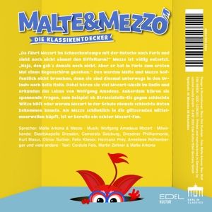 Produktbild: Malte & Mezzo-Auf Tour Mit Mozart