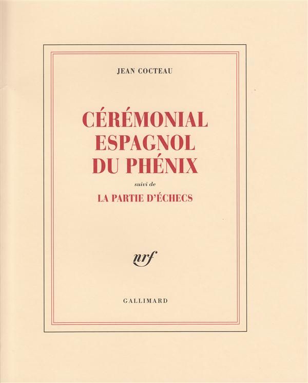 Produktbild: C&eacute;r&eacute;monial espagnol du ph&eacute;nix