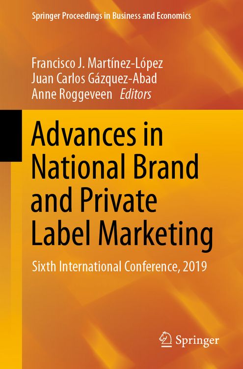 Produktbild: Advances in National Brand and Private Label Marketing