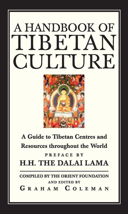 Produktbild: A Handbook Of Tibetan Culture