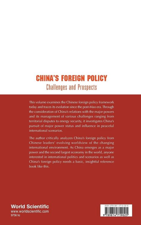 Produktbild: China's Foreign Policy