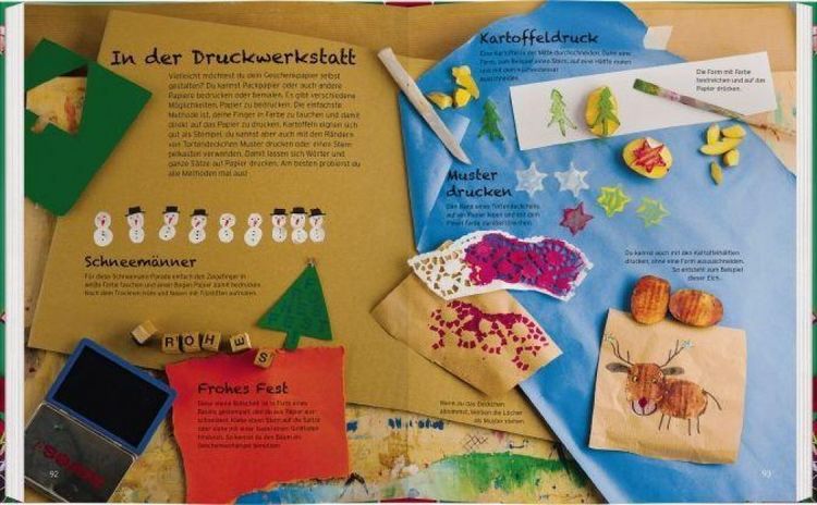 Produktbild: Das gro&szlig;e Weihnachtsbastelbuch