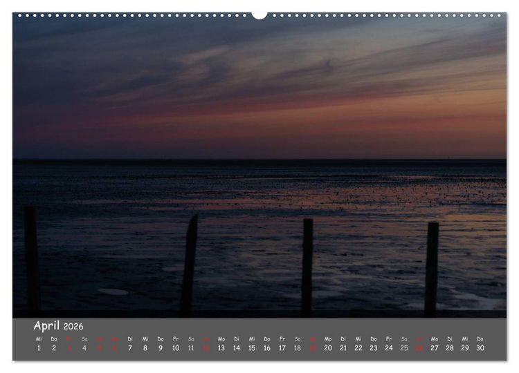 Produktbild: Mein St.Peter-Ording (Wandkalender 2026 DIN A2 quer), CALVENDO Monatskalender