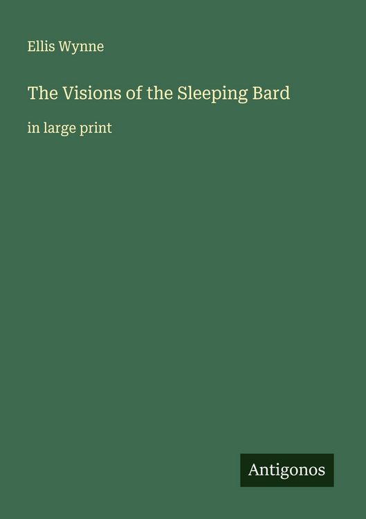 Produktbild: The Visions of the Sleeping Bard