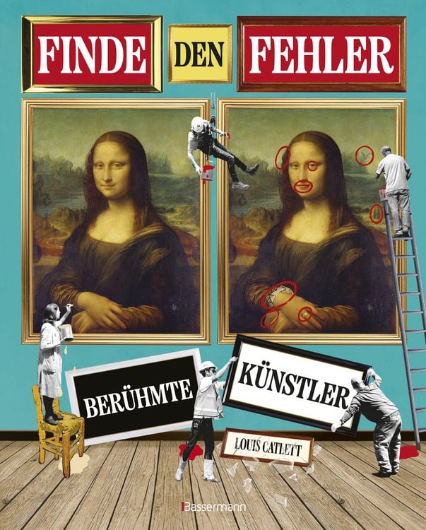 Produktbild: Finde den Fehler - Ber&uuml;hmte K&uuml;nstler - Bilderr&auml;tsel mit 30 weltbekannten Gem&auml;lden