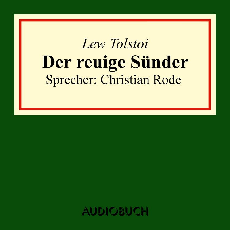 Produktbild: Der reuige S&uuml;nder (aus: Volkserz&auml;hlungen)