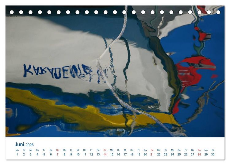 Produktbild: T&uuml;rkei - Reise ins Blaue (Tischkalender 2026 DIN A5 quer), CALVENDO Monatskalender