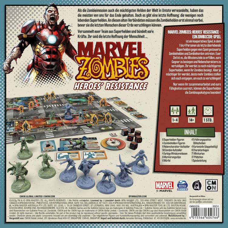 Produktbild: Marvel Zombies Heroes Resistance