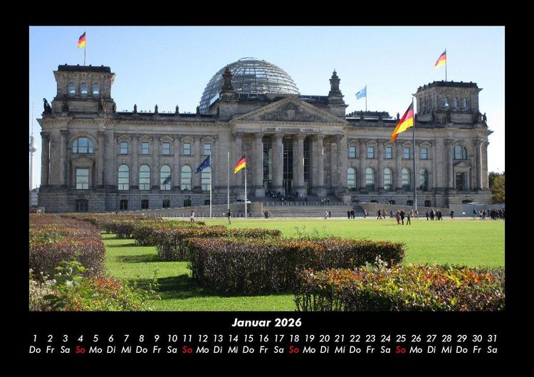Produktbild: Berlin 2026 Fotokalender DIN A3