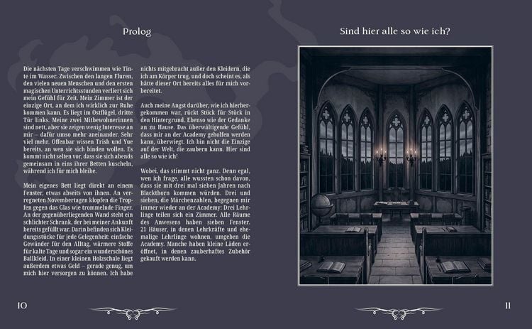 Produktbild: Dark Hearts & Magic Minds &ndash; Eine R&auml;tsel-Romantasy