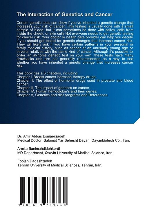 Produktbild: The Interaction of Genetics and Cancer