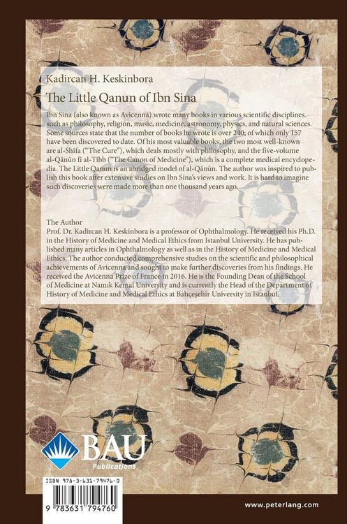 Produktbild: The Little Qanun of Ibn Sina