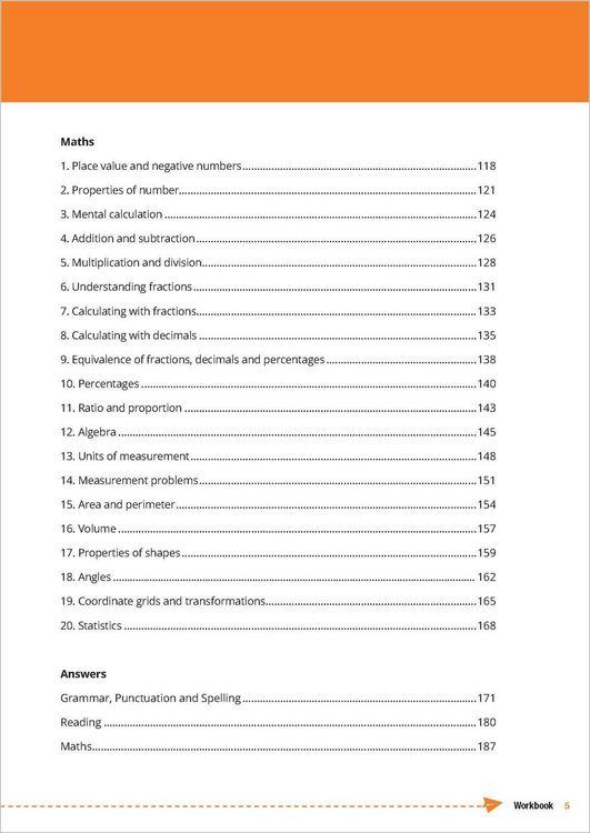 Produktbild: Maths, English and Reading Workbook