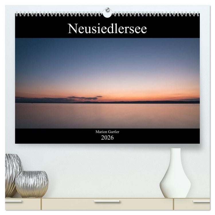 Produktbild: Der idyllische Neusiedlersee (hochwertiger Premium Wandkalender 2026 DIN A2 quer), Kunstdruck in Hochglanz