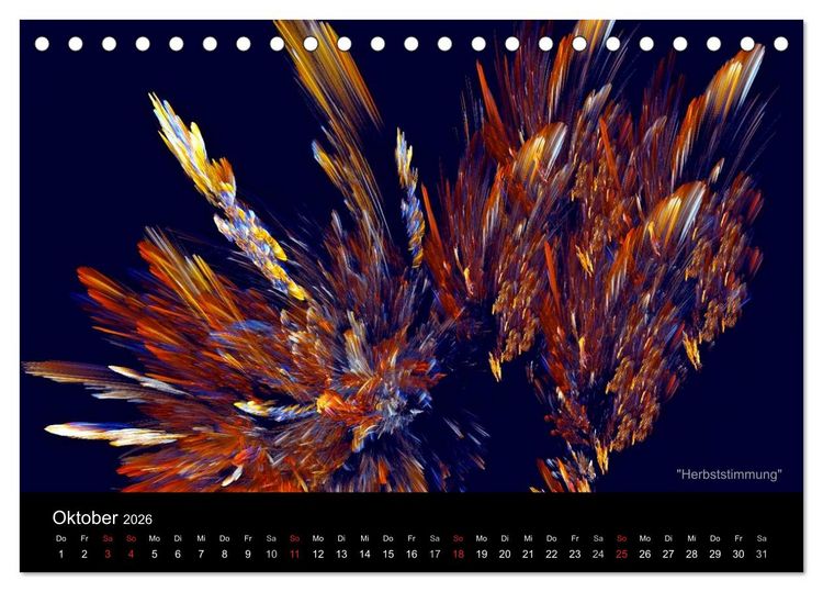 Produktbild: Lichtgedanken (Tischkalender 2026 DIN A5 quer), CALVENDO Monatskalender