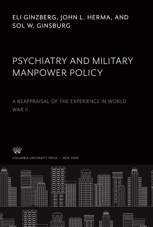 Produktbild: Psychiatry and Military Manpower Policy