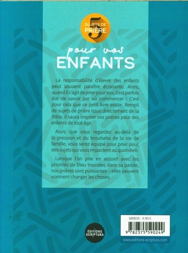 Produktbild: 5 sujets de pri&egrave;re pour vos enfants
