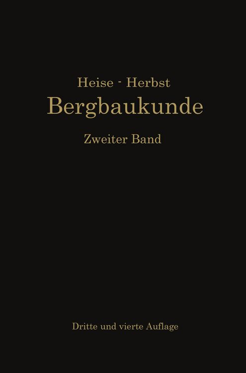 Produktbild: Lehrbuch der Bergbaukunde