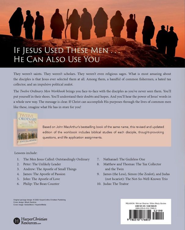 Produktbild: The Twelve Ordinary Men Workbook, Revised and Updated