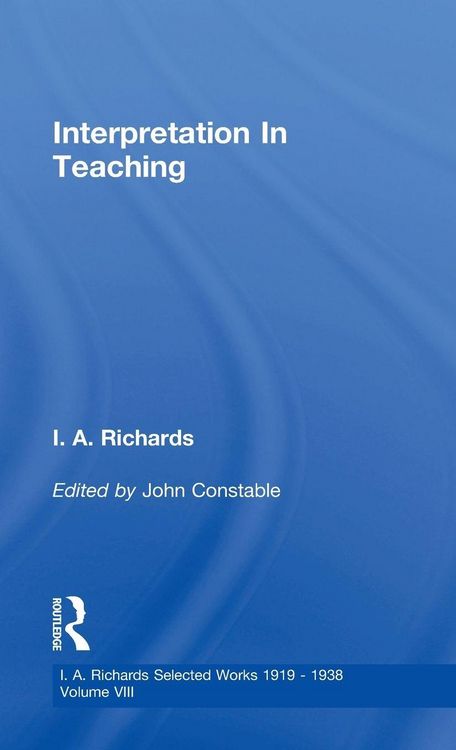 Produktbild: Interpretation In Teaching V 8