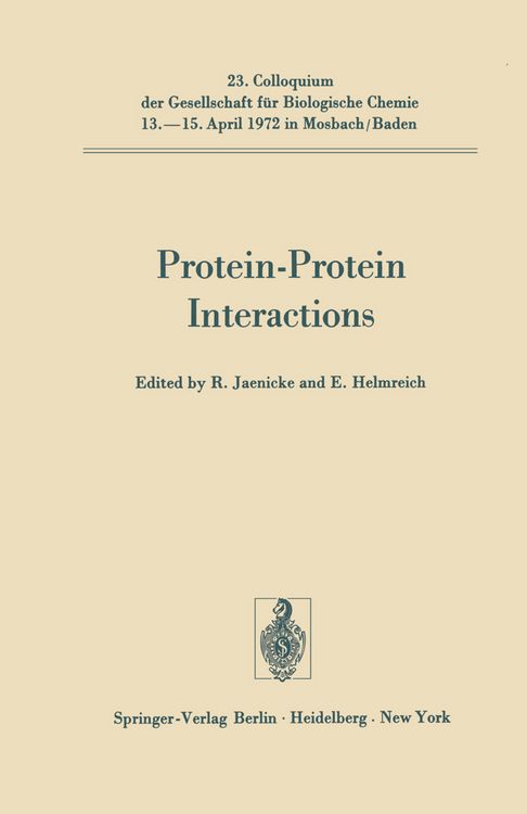 Produktbild: Protein-Protein Interactions