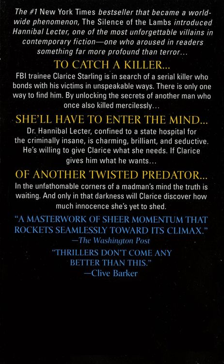 Produktbild: The Silence of the Lambs
