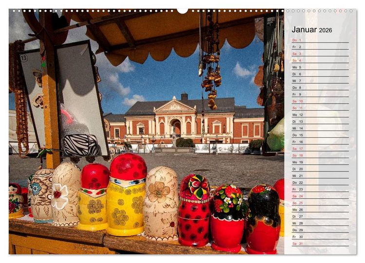Produktbild: Litauen - Streifz&uuml;ge durch die junge Ostseerepublik (Wandkalender 2026 DIN A2 quer), CALVENDO Monatskalender