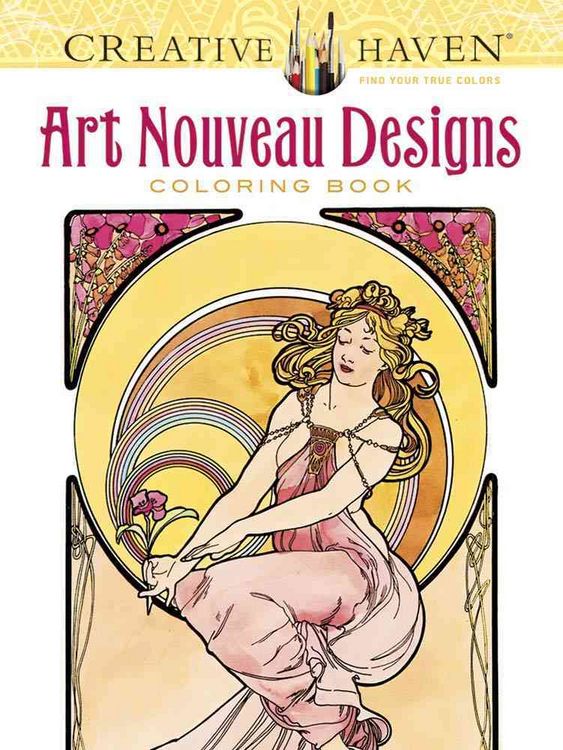 Produktbild: Creative Haven Art Nouveau Designs Coloring Book