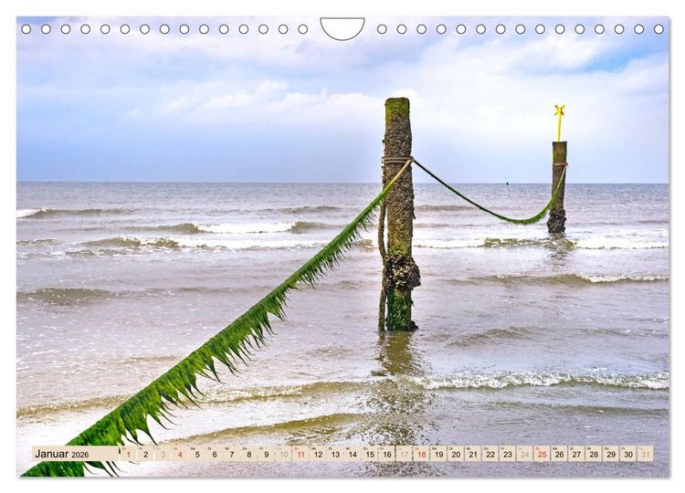 Produktbild: Norderney Spaziergang (Wandkalender 2026 DIN A4 quer), CALVENDO Monatskalender