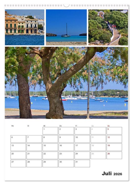 Produktbild: Hola Mallorca (Wandkalender 2026 DIN A2 hoch), CALVENDO Monatskalender