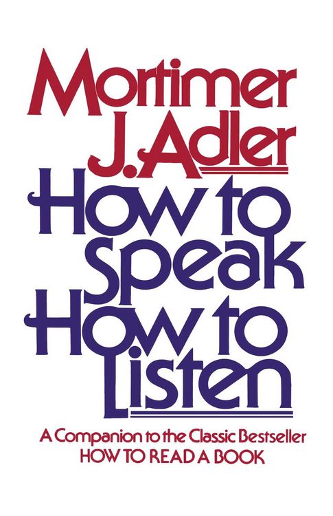 Produktbild: How to Speak How to Listen