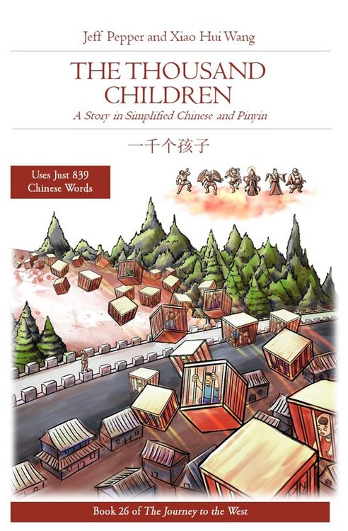 Produktbild: The Thousand Children: A Story in SImplified Chinese and Pinyin