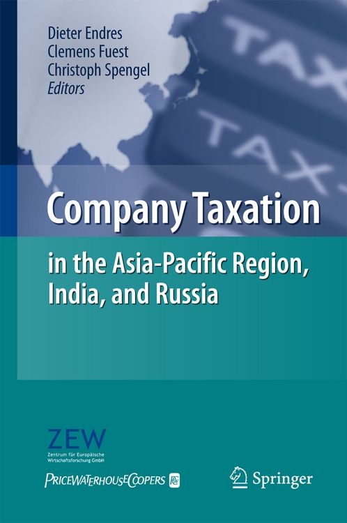 Produktbild: Company Taxation in the Asia-Pacific Region, India, and Russia