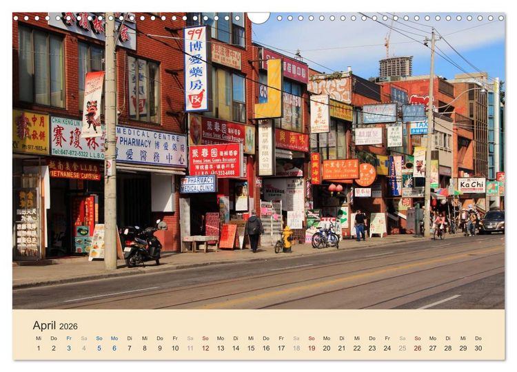 Produktbild: Toronto - Metropole in Ostkanada (Wandkalender 2026 DIN A3 quer), CALVENDO Monatskalender