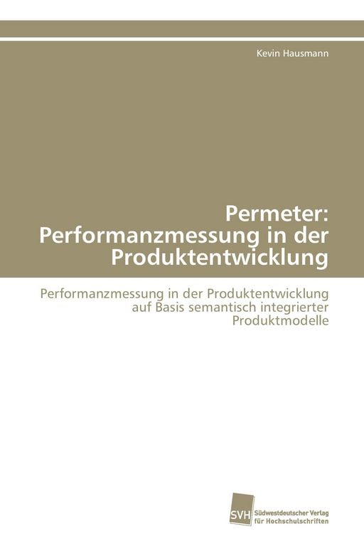 Produktbild: Permeter: Performanzmessung in der Produktentwicklung