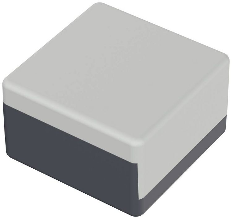 Produktbild: Bopla UNIVERSAL U 50 06050000 Elektronikgeh&auml;use 50 x 50 x 30 Polystyrol (EPS) Grau, Schwarz 1 St.