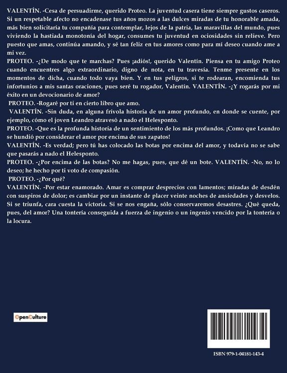 Produktbild: Los Dos Hidalgos de Verona