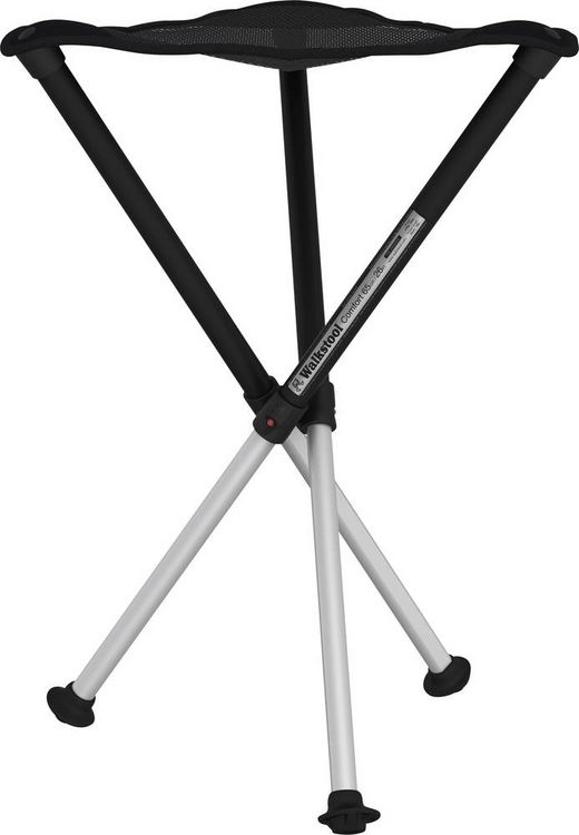 Produktbild: Walkstool Comfort XXL Klapphocker Schwarz, Silber ComfortXXL Belastbarkeit (Gewicht) (max.) 250 kg