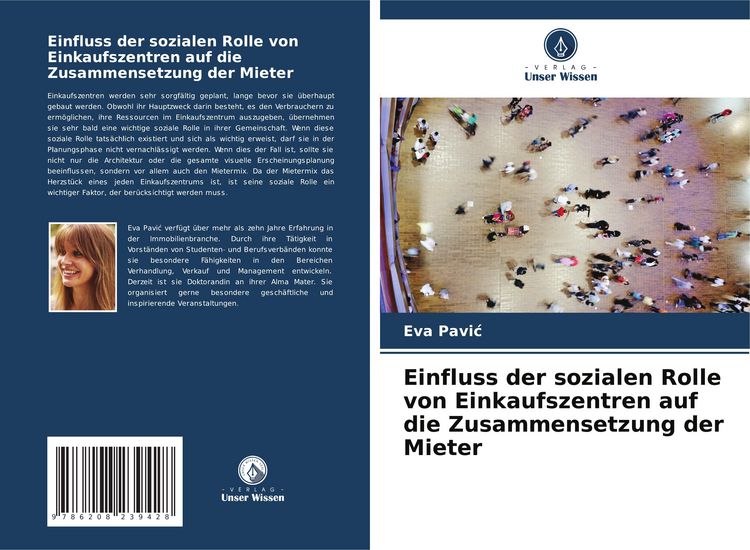 Produktbild: Einfluss der sozialen Rolle von Einkaufszentren auf die Zusammensetzung der Mieter