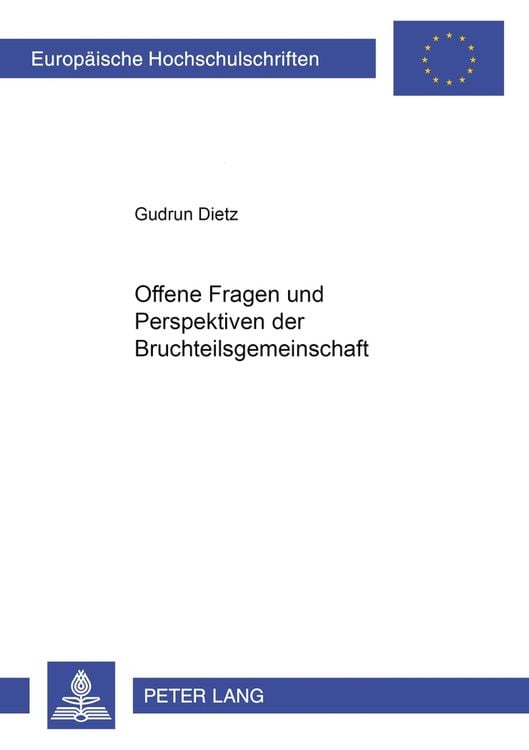 Produktbild: Offene Fragen und Perspektiven der Bruchteilsgemeinschaft