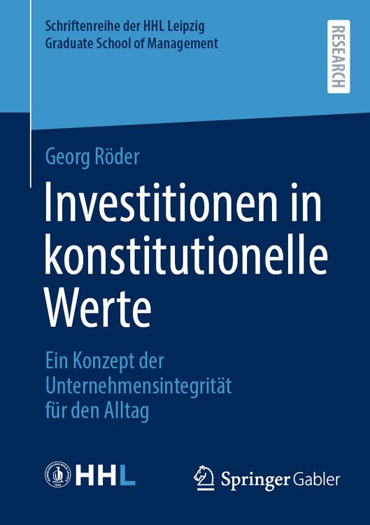 Produktbild: Investitionen in konstitutionelle Werte
