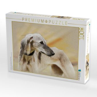 Produktbild: CALVENDO Puzzle Ein Motiv aus dem Kalender Saluki Portraits | 1000 Teile Lege-Gr&ouml;&szlig;e 64x48cm Foto-Puzzle f&uuml;r gl&uuml;ckliche Stunden