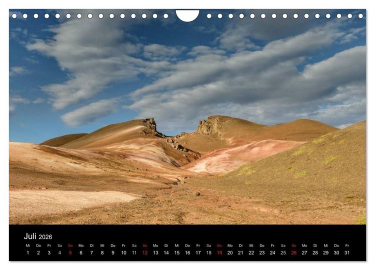 Produktbild: Faszination Island (Wandkalender 2026 DIN A4 quer), CALVENDO Monatskalender
