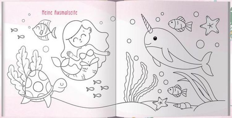 Produktbild: Kindergarten Freundebuch Meerjungfrau